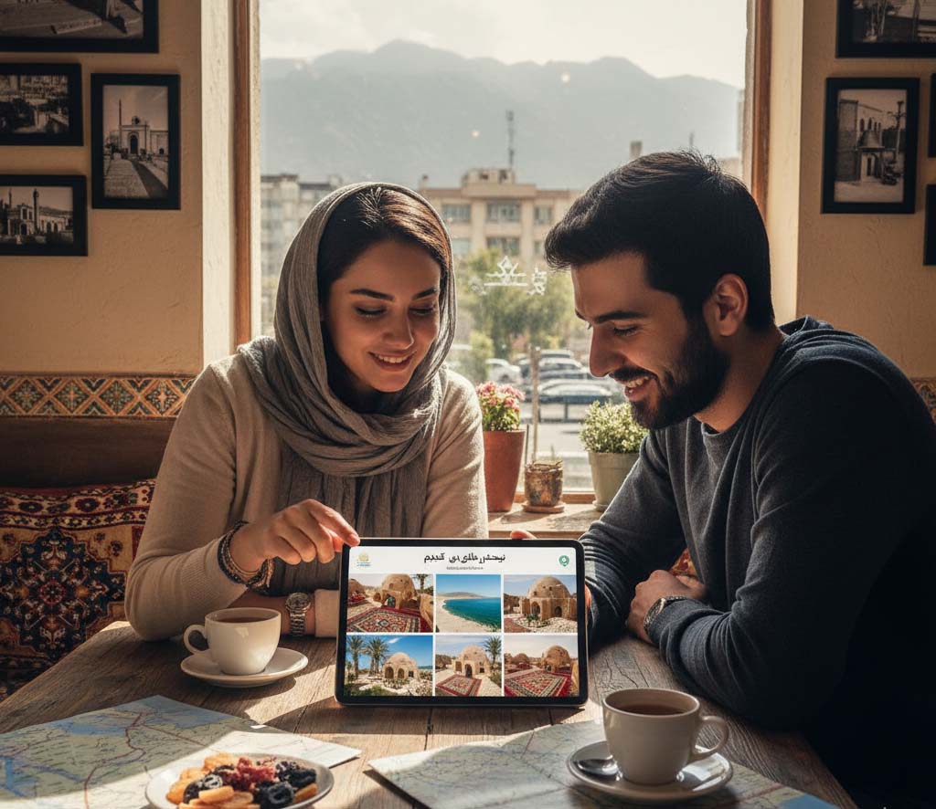 برای رزرو اقامتگاه بومگردی در قشم باید چکار کنم ؟